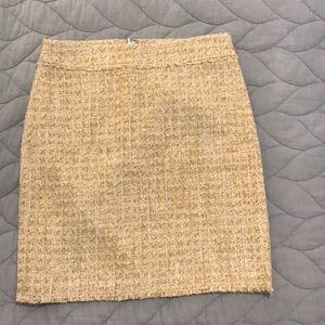 Anne Taylor Petite Tweed Pencil Skirt